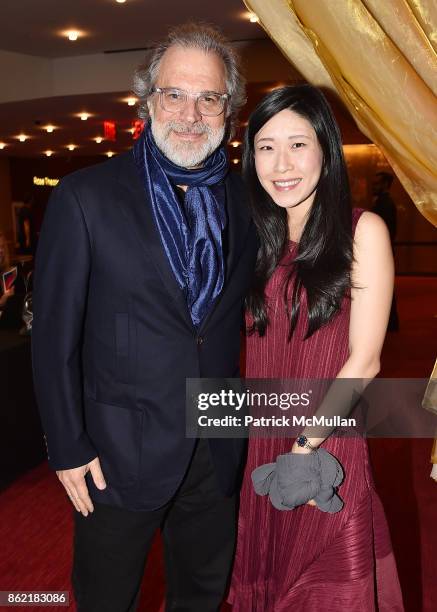 Clifford Ross and Christine Lin attend the NYSCF Gala & Science Fair at Jazz at Lincoln Center on October 16, 2017 in New York City.