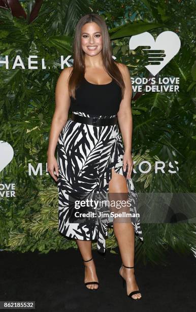 Model Ashley Graham attends the 11th Annual God's Love We Deliver Golden Heart Awards at Spring Studios on October 16, 2017 in New York City.