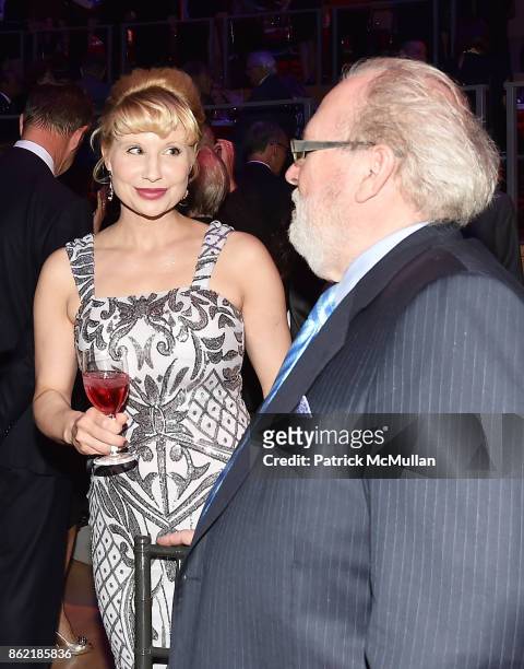 Tarra Bandet and Richard Massey attend the NYSCF Gala & Science Fair at Jazz at Lincoln Center on October 16, 2017 in New York City.