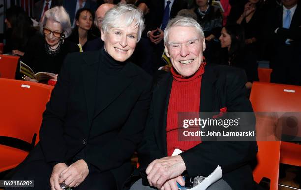 Glenn Close and Jacques d'Amboise attend National Dance Institute Benefit Performance at National Dance Institute Center for Learning & the Arts on...