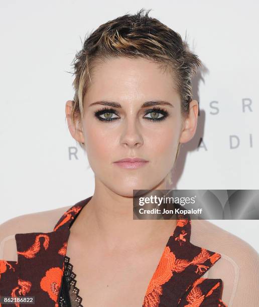 Actress Kristen Stewart arrives at ELLE's 24th Annual Women in Hollywood Celebration at Four Seasons Hotel Los Angeles at Beverly Hills on October...