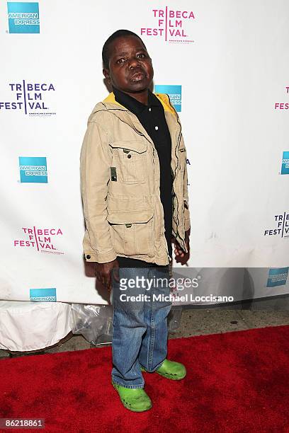 Actor Gary Coleman attends the premiere of "Midgets vs. Mascots" during the 2009 Tribeca Film Festival at AMC Village VII on April 25, 2009 in New...