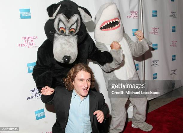 Actor Nic Novicki attends the premiere of "Midgets vs. Mascots" during the 2009 Tribeca Film Festival at AMC Village VII on April 25, 2009 in New...