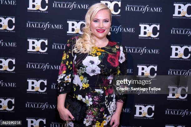 Meghan McCain attends the 2017 Broadcasting & Cable Hall Of Fame 27th Anniversary Gala at Grand Hyatt New York on October 16, 2017 in New York City.
