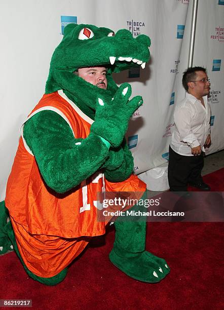 Actor Richard Trapp attends the premiere of "Midgets vs. Mascots" during the 2009 Tribeca Film Festival at AMC Village VII on April 25, 2009 in New...