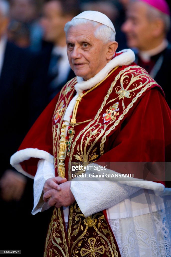 Le Pape Benoît XVI en 2005