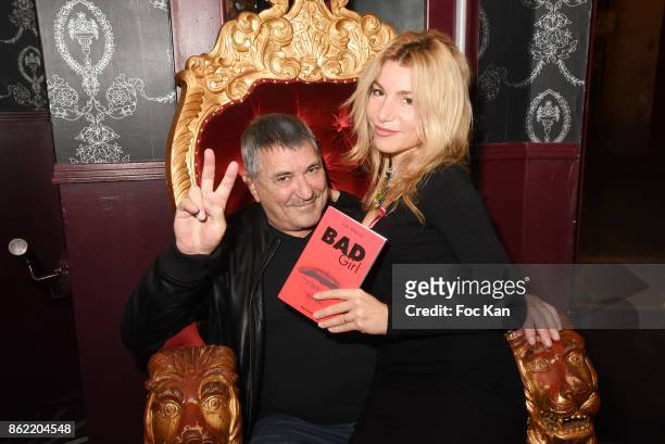 Actor/director Jean Marie Bigard and his wife actress Lola Marois attend the 'Souffle de Violette' Auction Party As part of 'Octobre Rose' Hosted by...