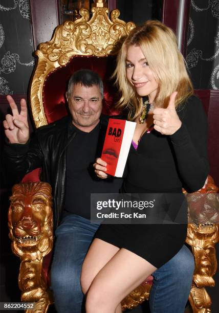 Actor/director Jean Marie Bigard and his wife actress Lola Marois attend the 'Souffle de Violette' Auction Party As part of 'Octobre Rose' Hosted by...