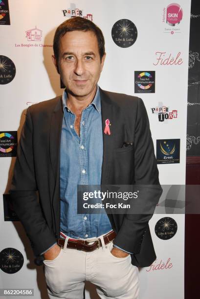 Philippe Kelly attends the 'Souffle de Violette' Auction Party As part of 'Octobre Rose' Hosted by Ereel at Fidele Club on October 16, 2017 in Paris,...