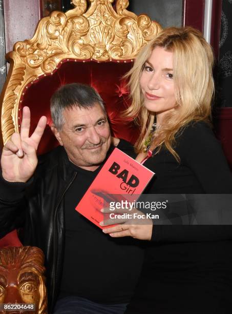 Actor/director Jean Marie Bigard and his wife actress Lola Marois attend the 'Souffle de Violette' Auction Party As part of 'Octobre Rose' Hosted by...