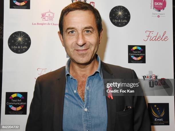 Philippe Kelly attends the 'Souffle de Violette' Auction Party As part of 'Octobre Rose' Hosted by Ereel at Fidele Club on October 16, 2017 in Paris,...