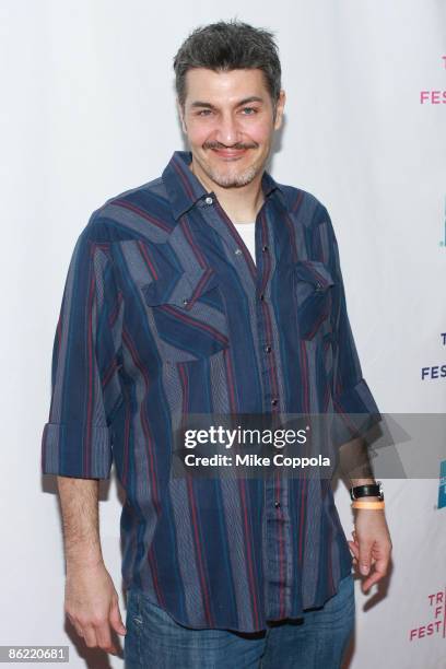 Marino attends the premiere of "Midgets vs. Mascots" during the 8th Annual Tribeca Film Festival at the AMC Village VII on April 25, 2009 in New York...