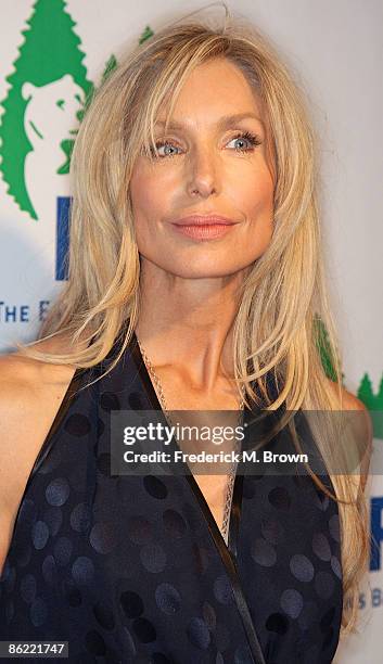 Actress Heather Thomas attends the National Resources Defense Council 20th Anniversary Celebration at the Beverly Wilshire Hotel on April 25, 2009 in...