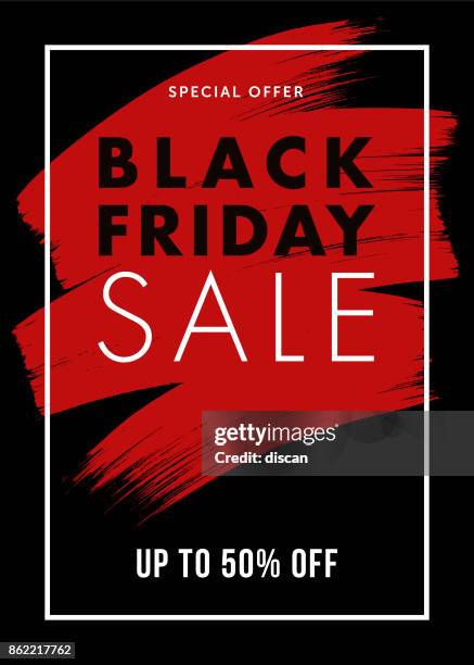 black friday design for advertising, banners, leaflets and flyers. - black friday stock illustrations