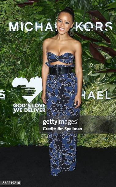 Actress Serayah McNeill attends the 11th Annual God's Love We Deliver Golden Heart Awards at Spring Studios on October 16, 2017 in New York City.