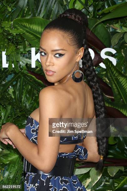 Actress Serayah McNeill attends the 11th Annual God's Love We Deliver Golden Heart Awards at Spring Studios on October 16, 2017 in New York City.