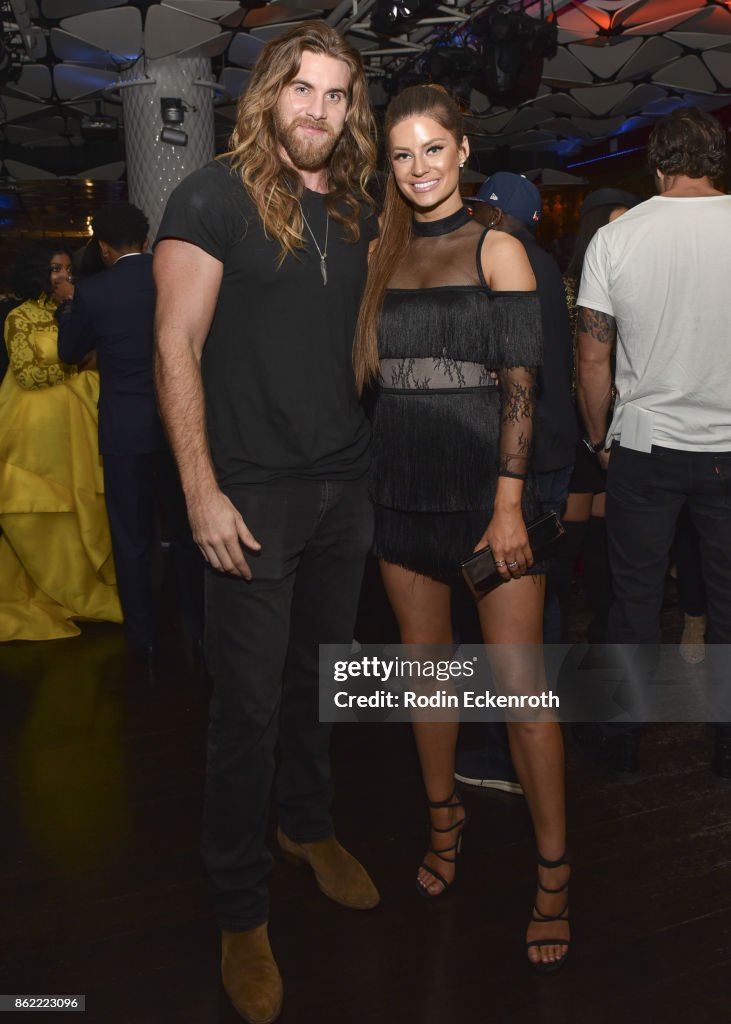 Brock O'Hurn and Hannah Stocking pose for portrait at the premiere of...  News Photo - Getty Images