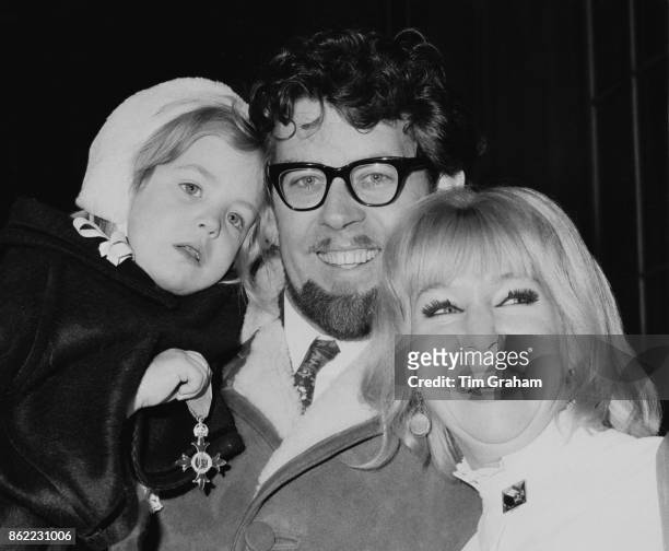Australian entertainer Rolf Harris with his wife Alwen and daughter... News  Photo - Getty Images