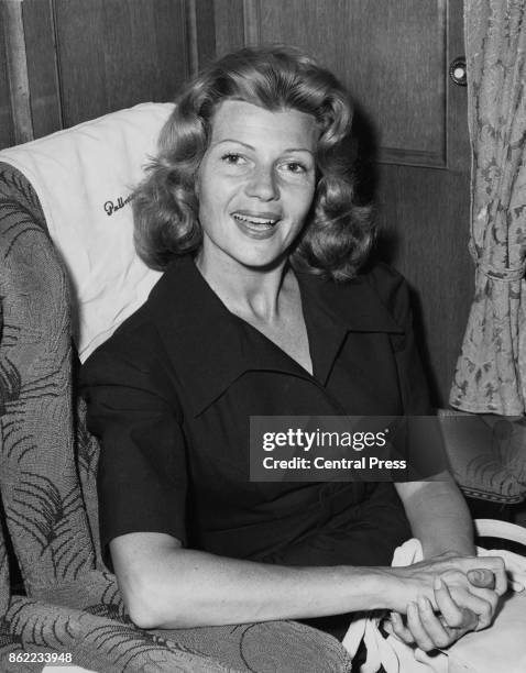 American actress Rita Hayworth , 22nd July 1959.