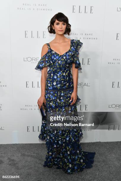 Nina Dobrev attends ELLE's 24th Annual Women in Hollywood Celebration presented by L'Oreal Paris, Real Is Rare, Real Is A Diamond and CALVIN KLEIN at...
