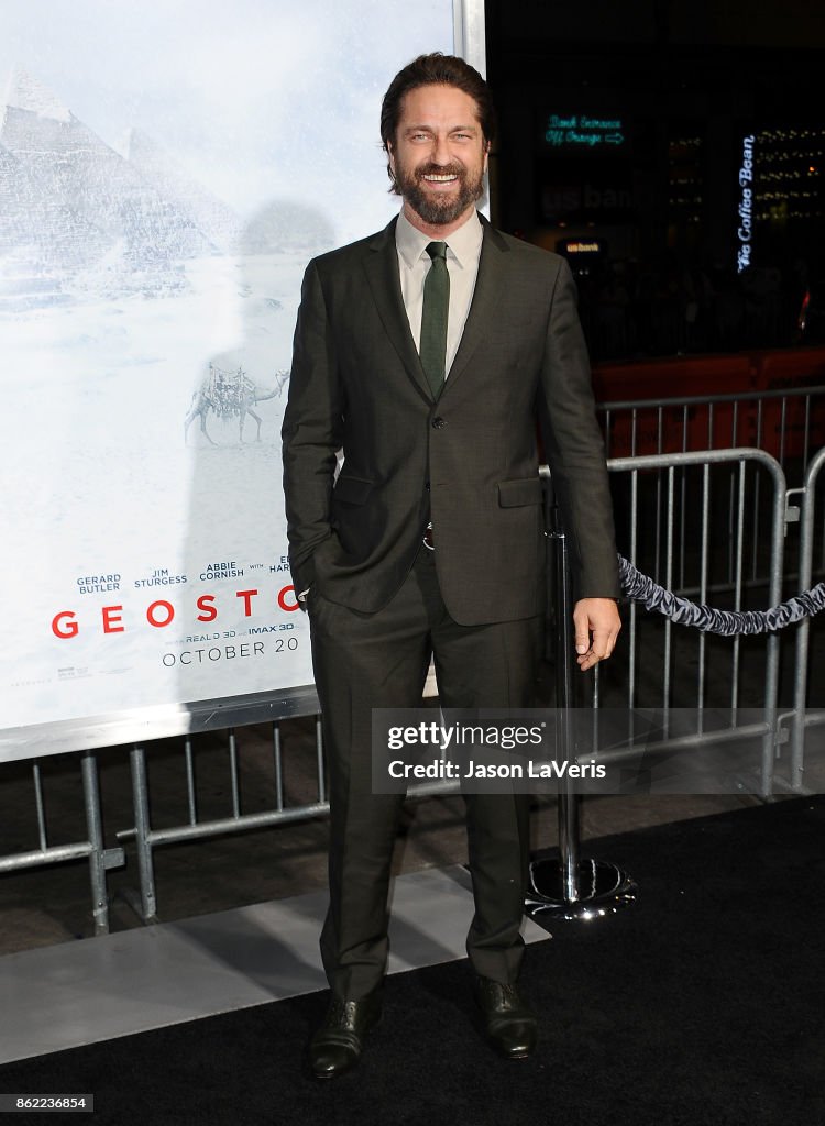 Premiere Of Warner Bros. Pictures' "Geostorm" - Arrivals