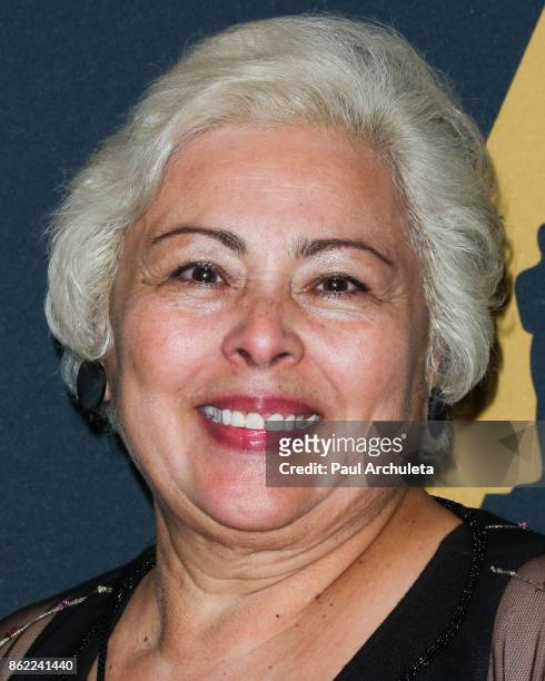 Actress Soledad St. Hilaire attends the screening of "Real Women Have Curves" at The Academy Of Motion Picture Arts And Sciences on October 16, 2017...