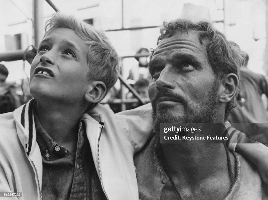 Charlton Heston And Son