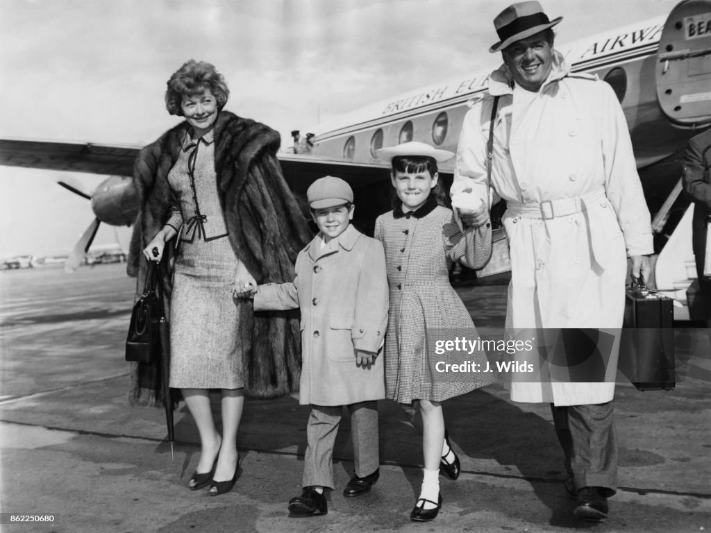 Lucille Ball And Family