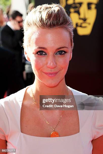 Miranda Raison attends the BAFTA Television Awards 2009 held at The Royal Festival Hall, Southbank Centre on April 26, 2009 in London, England.