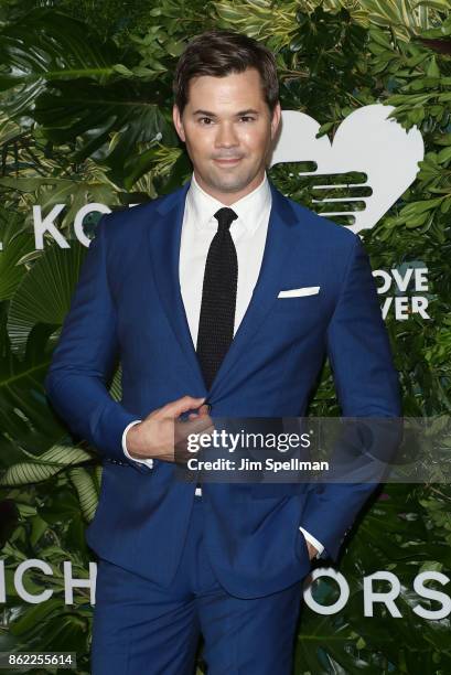 Actor Andrew Rannells attends the 11th Annual God's Love We Deliver Golden Heart Awards at Spring Studios on October 16, 2017 in New York City.