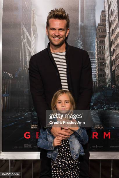 John Brotherton attends Premiere Of Warner Bros. Pictures' "Geostorm" - Arrivals at TCL Chinese Theatre on October 16, 2017 in Hollywood, California.