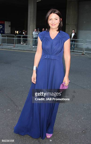 Davina McCall attends Audi arrivals at the British Academy Television Awards held at The Royal Festival Hall on April 26, 2009 in London, England.