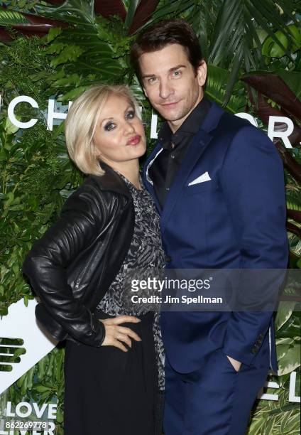 Actors Orfeh and Andy Karl attend the 11th Annual God's Love We Deliver Golden Heart Awards at Spring Studios on October 16, 2017 in New York City.