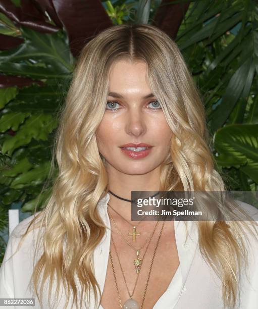 Model Jessica Hart attends the 11th Annual God's Love We Deliver Golden Heart Awards at Spring Studios on October 16, 2017 in New York City.