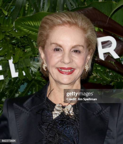 Designer Carolina Herrera attends the 11th Annual God's Love We Deliver Golden Heart Awards at Spring Studios on October 16, 2017 in New York City.