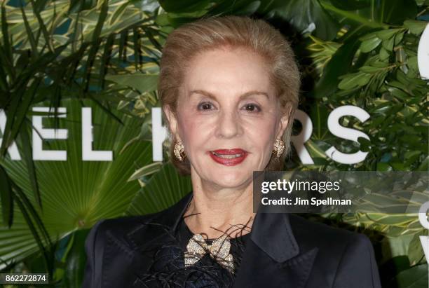 Designer Carolina Herrera attends the 11th Annual God's Love We Deliver Golden Heart Awards at Spring Studios on October 16, 2017 in New York City.