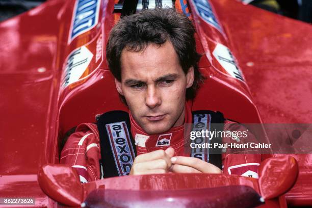 Gerhard Berger, Ferrari F1/87/88C, Grand Prix of Monaco, Circuit de Monaco, 15 May 1988.