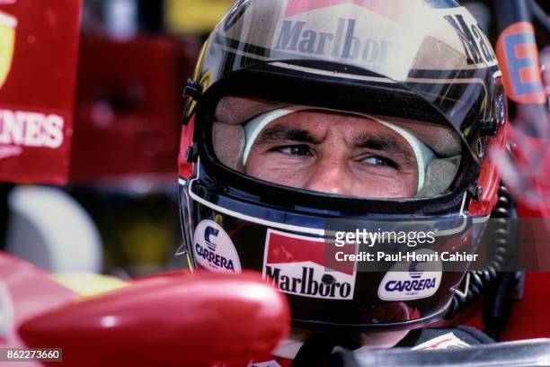 Gerhard Berger, Ferrari F1/87/88C, Grand Prix of France, Circuit Paul Ricard, 03 July 1988.
