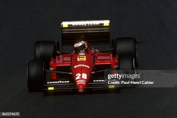 Gerhard Berger, Ferrari F1/87/88C, Grand Prix of Hungary, Hungaroring, 07 August 1988.