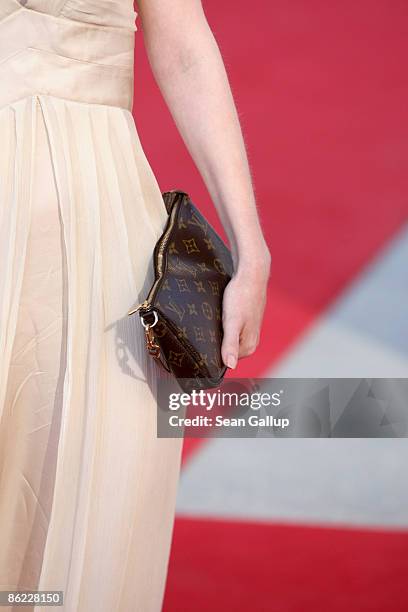 Actress Nora von Waldstaetten attends the German Film Award 2009 at the Palais am Funkturm on April 24, 2009 in Berlin, Germany.