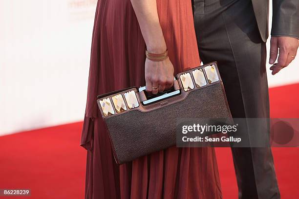 Actress Chantal de Freitas attends the German Film Award 2009 at the Palais am Funkturm on April 24, 2009 in Berlin, Germany.