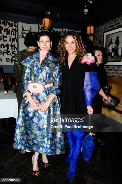 Lauren Levison and Alyson Cafiero attend NY LIFESTYLES Magazine celebrates Cover Girl Jean Shafiroff - and her work supporting the Next Generation at...