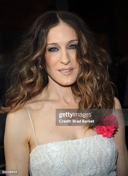 Sarah Jessica Parker attends the Broadway opening night of "The Philanthropist" at the Roundabout Theatre Company's American Airlines Theatre on...