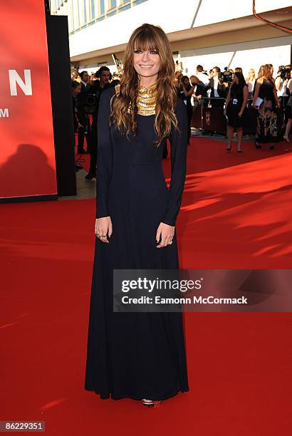 Mischa Barton arrives at the BAFTA Television Awards 2009 at the Royal Festival Hall on April 26, 2009 in London, England .