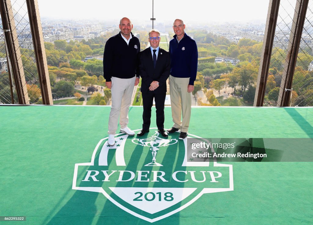 Ryder Cup 2018 Eiffel Tower Stunt