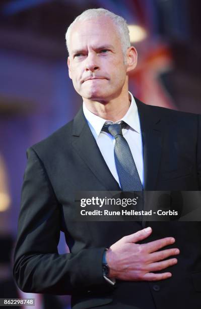 Martin McDonagh attends the UK Premiere of "Three Billboards Outside Ebbing, Missouri" at the closing night gala of the 61st BFI London Film Festival...