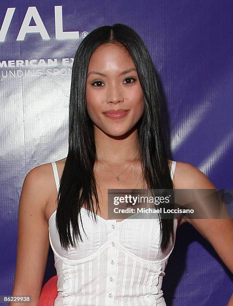 Actress Jessalyn Wanlim attends the premiere of "The Good Guy" during the 2009 Tribeca Film Festival at SVA Theater on April 26, 2009 in New York...