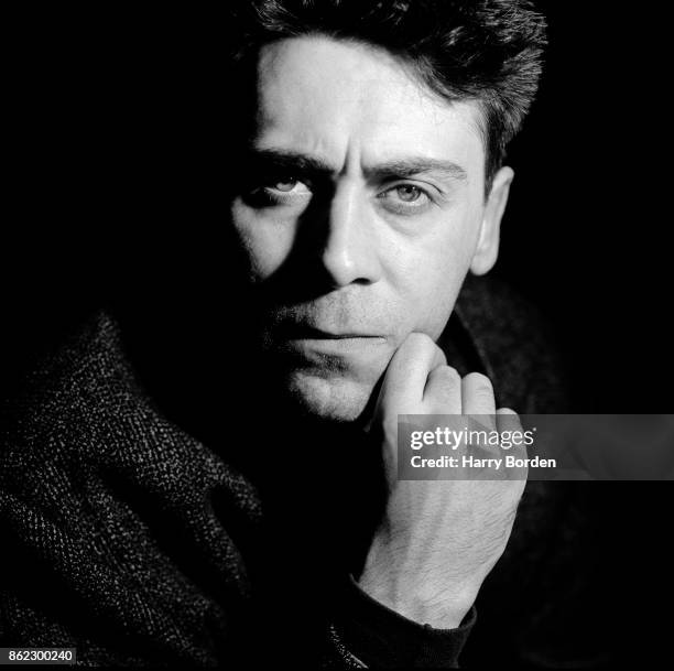 Comedian Sean Hughes is photographed on February 23, 1994 in London, England.