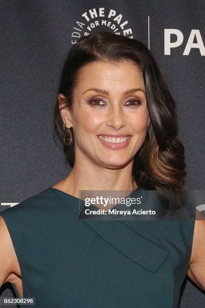 Actress Bridget Moynahan attends the PaleyFest NY 2017 "Blue Bloods" at The Paley Center for Media on October 16, 2017 in New York City.