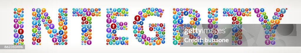 Integrity Active Lifestyle Wellness Vector Buttons High-Res Vector ...